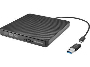 Sandberg 136-62 USB-C/A DVD Drive