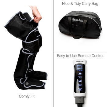Bodi-Tek Comfort360 Air Compression Full Leg Massager Boot
