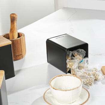 Salter BW12898EU7 Toronto 3-Piece Canister Set Black