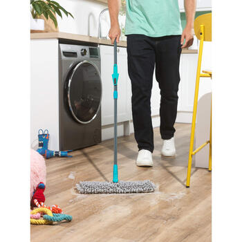 Beldray LA00000044UFEU7 Anti-bac Telescopic Double-Sided Flat Mop