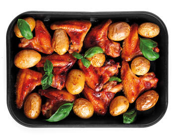 Russell Hobbs CW114312 VIT Enamel 42cm Deep Roaster