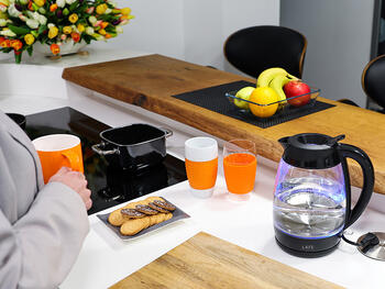 Lafe 47573 Electric Kettle Essential XL CEG016 Glass 2L