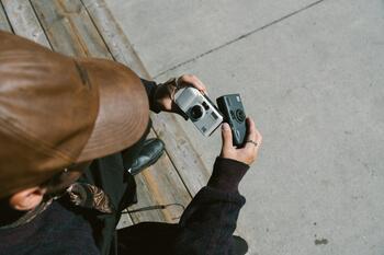 Kodak Snapic A1 35mm Film Camera Grey