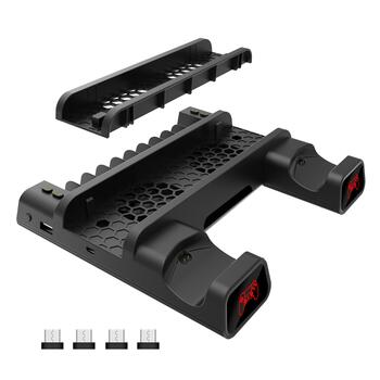 White Shark PS4-19076 Cutman PS4 Cooling pad + 2 Charging Dock