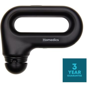 Homedics Массажный пистолет HHP-120BK, 3 насадки, 2 уровня интенсивности, 0,13 кг (HHP-120BK)