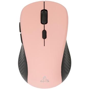 Sbox Pele WM-993P, 6D, 1600 DPI, 2x AAA, bezvadu, gumijas pārklājums, saderīga ar Windows un MacOS (WM-993P)