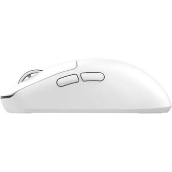 White Shark Мышь BORS-W, 12000 DPI, 54г, 5 кнопок, USB-C, RF 2.4 GHz, Bluetooth, оптический сенсор (BORS-W)