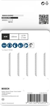 5 figūrzāģa asmeņi T 101 AIF, Figūrzāģiem PRO HARDWOOD CLEAN T101AIF FIGŪRZĀĢA ASMENS, 2608634897, BOSCH (2608634897)
