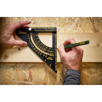STANLEY Alumīnīja Stūrenis ar regulējamu leņķmēru 180mm (STHT46056-0)