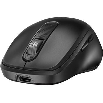 HP 515 bezvadu pele 9C2F7AA#ABB, 4000 DPI, 2.4 GHz, 10 m, 5 pogas, USB Type-A uztvērējs, USB Type-C uzlāde, melna (9C2F7AA#ABB)