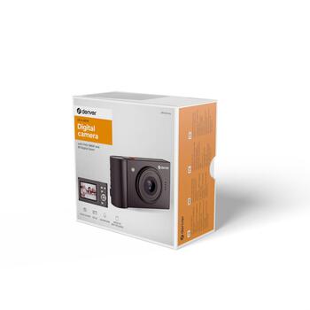Denver Компактная камера DCA-4811 112170000030, 2.8'' LCD, 5MP CMOS, 48MP фото, 1080P видео, 8x цифровое увеличение, авто таймер (112170000030)