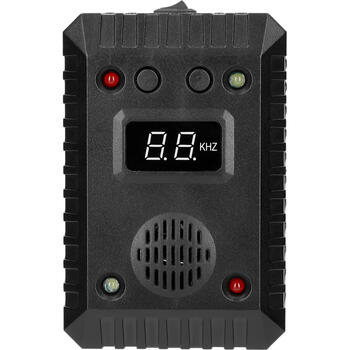 Soens 730721 grauzēju atbaidītājs, 9-65 kHz, 50-80 m2, 5/12 V, 0.6 W, ultraskaņa un LED, automātiskais režīms (730721)