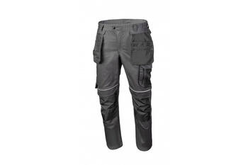Hogert HASSO защитные брюки HT5K816-2XL, 2XL 56, 255 g/m², EN ISO 13688:2013, светоотражающие элементы, эластичная ткань (HT5K816-2XL)