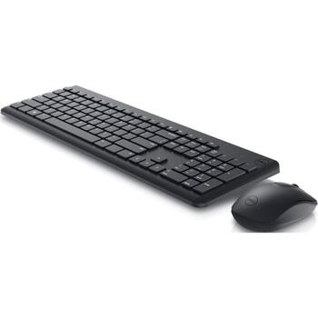 Dell Klaviatūra un pele KM3322W, 2.4 GHz, 3 pogas, akumulatori 2xAAA, 1xAA, bezvadu savienojums, krievu izkārtojums (580-AKGH)