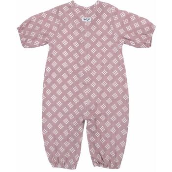 Lodger Jumper Tribe Muslin детский слип без ножек JP 107_74, размер 74, для девочки, 100% хлопок, розовый, стирка 40°C (JP 107_74)