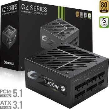 Gamemax PSU GZ 1000G, 1000 W, Zelta, Pilnībā modulārs (GZ 1000G)