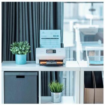 Brother ADS-4550W dokumentu skeneris ADS4550WTC1, 600x600 DPI, 48 bit, ADF, 60 lapas, 35 ppm, 70 ipm, Wi-Fi, Ethernet, USB 3.2 (ADS4550WTC1)