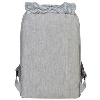 Rivacase Чехол 7562GREY/MOCHA, 39.6см, 635г, 120мм, 305мм, 460мм, 1 передний карман, USB порт, водоотталкивающий (7562GREY/MOCHA)