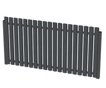 Horizontālā profila turētājs metāla 20x40 mm, RAL8017 2636 (2636)