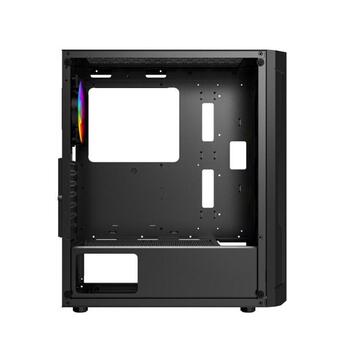 Gembird Корпус компьютера Fornax 400X CCC-FC-400X, 390x200x449mm, 6 отсеков для дисков, 1xUSB 2.0, 2xUSB 3.0, 12см вентилятор (CCC-FC-400X)