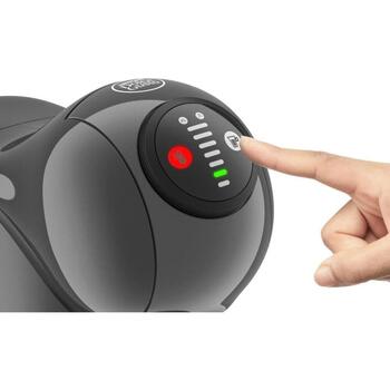 KRUPS капсульная кофемашина Genio S KP243B10, 1500 Вт, 15 бар, 0,8 л, серый, автоматическое управление, функция XL чашки (KP243B10)