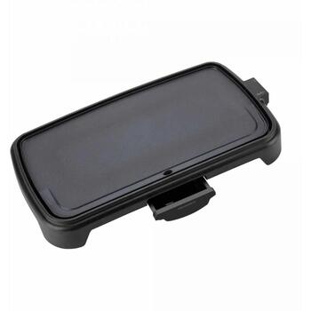 Jata Гриль JEGR1241, 500 x 250 мм, 2200 Вт, антипригарное покрытие, съемный поддон для жира, регулируемый термостат (JEGR1241)