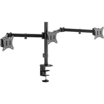 Sbox Monitora stiprinājums LCD-352/3-2, 3 ekrāni, 75x75, 100x100, 7 kg uz ekrānu, 21 kg kopā, +45°/-45°, +90°/-90°, +180°/-180° (LCD-352/3-2)