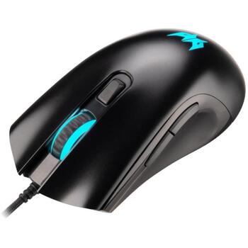 Acer Predator Cestus 333 GP.MCE11.03S, 16000 DPI, 6 pogas, optiskā sensora, RGB apgaismojums, USB 2.0 (GP.MCE11.03S)