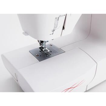 Jata Šujmašīna MC744, 33 dūrieni, 4 pakāpju pogcaurums, dubultā augstuma kājiņa, automātiskā diega ievēršana, apgaismojums (MC744)