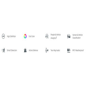 Tp-Link сетевой камера, VIGI 4MP Bullet, INSIGHT S345S(4MM), 4MP, IP67, H.265+, Двунаправленный звук, 95° горизонтальный FOV (INSIGHT S345S(4MM))