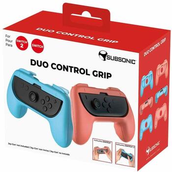 Subsonic Duo Control Grip for Switch 1/2 SA5719, Синий / Оранжевый, Nintendo Switch Joy-Cons (SA5719)