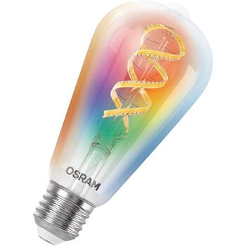 Osram SMART+ MATTER Filament Multicolor Classic Edison 40 | E27 | 4.8 W | RGBW | Wi-Fi (4058075850781)