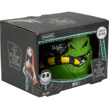 Paladone Oogie Booegi formas GITD krūze PP14627NBC, 300ml, daudzkrāsaina, 395g, nav piemērota trauku mazgāšanai (PP14627NBC)