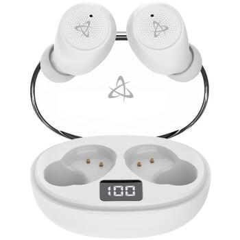 Sbox Беспроводные наушники EB-TWS115-W, 20-20000Гц, 32Ω, 102дБ±3дБ, Bluetooth 5.0, 4-5ч разговор/музыка (EB-TWS115-W)