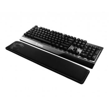 Msi gēla peles paliktnis VIGORWR01WRISTREST, 432mm, 86mm, 25mm, melns, 1 pc (VIGORWR01WRISTREST)