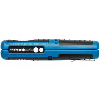 Hogert HT1P102 инструмент для снятия изоляции, 0.5-6.0mm², 8-13mm², 122mm, сталь SK5, компактный, нескользящая рукоятка (HT1P102)