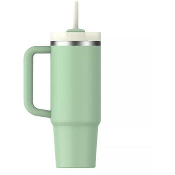 Stanley Термокружка 2812551152 0,89L, зеленый, сохраняет холод до 9ч, со льдом до 40ч, крышка FlowState с 3 положениями (2812551152)