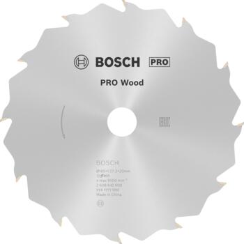 Ripāģa disks 165x20/16mm Speedline Wood 18, Rokas ripzāģiem PRO WOOD RIPZĀĢA ASMENS, 2608642600, BOSCH (2608642600)