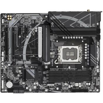 Gigabyte Z790 EAGLE AX 1.2, atbalsta Intel Core 14. paaudzes CPU, 12+1 fāzes digitālais VRM, līdz 7600MHz DDR5, 3xPCIe 4.0 M.2 (Z790 EAGLE AX 1.2)
