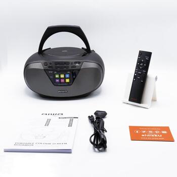 Aiwa BBTU-500DAB/BK бумбокс, 2,4