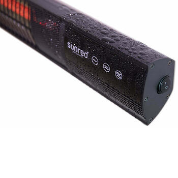 Infrasarkanais sildītājs 2500 W sienas stiprināšanai terasēm un lapenēm RD-DARK-25 Sunred (RD-DARK-25)