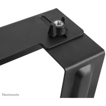 Neomounts sienas stiprinājums AWL-450BL, platums 128 mm, dziļums 47-76 mm, maksimālā slodze 5 kg, melns, tērauds (AWL-450BL)