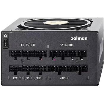 Zalman Barošanas bloks ZM1000-TMX2, 1000W, 4x6+2pin, 3 SATA, 80 PLUS Zelts, RGB, Pilnībā modulārs (ZM1000-TMX2)