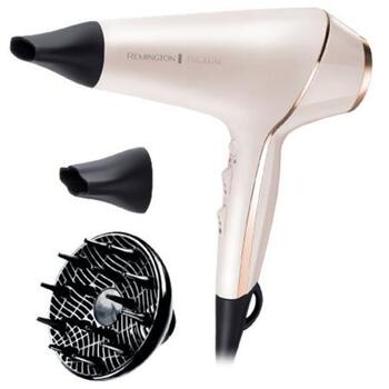 Remington фен ProLuxe AC9140, 2400Вт, 3 температурных режима, ионизация, диффузор, холодный обдув, складная ручка (AC9140)