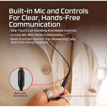 HyperX Cloud Earbuds III BN7R9AA наушники, 3.5mm, 20Ω, стерео, in-ear, микрофон, черный (BN7R9AA)
