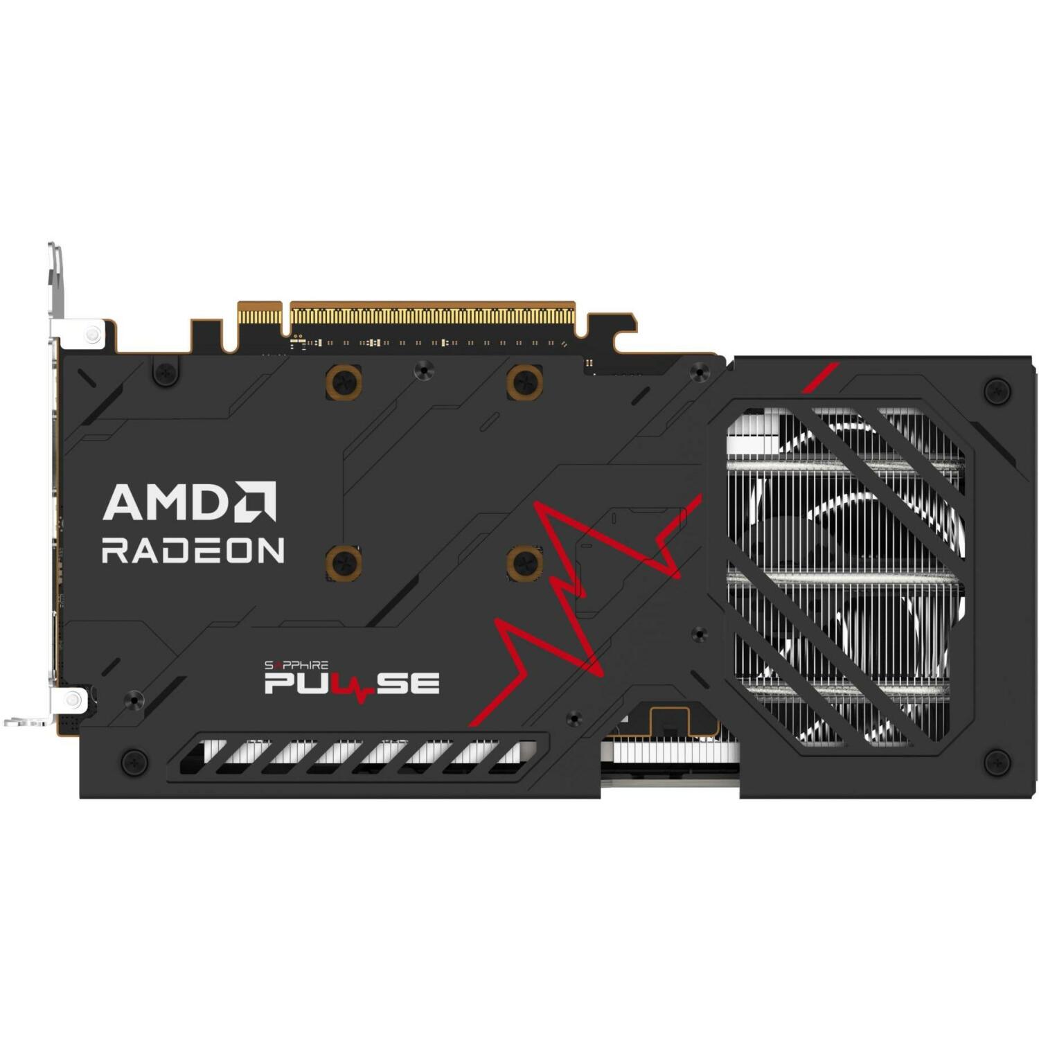 Sapphire Видеокарта PULSE 11350-04-20G 8GB GDDR6, 128 бит, PCI-E 5.0, 3320 МГц, 2 x DisplayPort, 1 x HDMI (11350-04-20G)