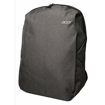 Рюкзак для ноутбука Acer GP.BAG11.034, 39,6см, полиэстер, серый, 2 отделения, влагостойкий, устойчивый к царапинам, молния (GP.BAG11.034)