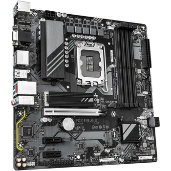 Gigabyte Mātesplate B760M DS3H GEN5, LGA 1700, 6+2+1 fāzes VRM, līdz 5600MHz DDR5, 2xPCIe 4.0 M.2, 2.5GbE LAN, USB 3.2 Gen2 (B760M DS3H GEN5)