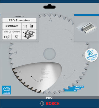 Galda zāģiem PRO ALUMINIUM CORDLESS RIPZĀĢA ASMENS BOSCH 2608837773 (2608837773)