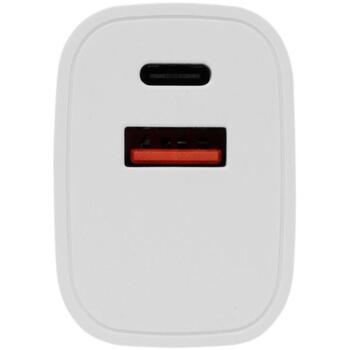 Sbox Зарядное устройство HC-693, 15W, USB-A 5/9/12V 3/2/1,5A, TYPE-C 5/9/12V 3/2,22/1,67A, белый, ABS/PC (HC-693)